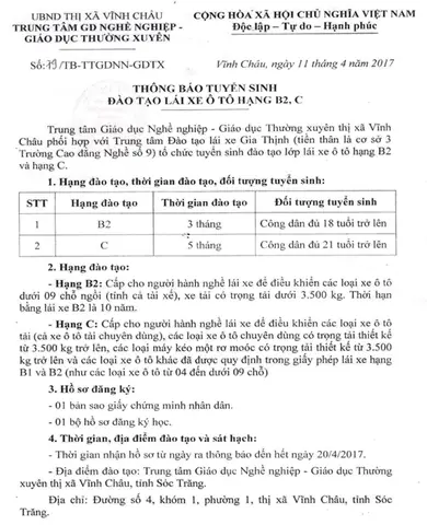 Trung Tâm Đào Tạo Lái Xe Ô Tô An Sinh: Kinh Nghiệm Chọn Trường
