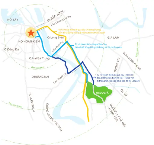 Ecopark Ở Đâu? Hướng Đi Nhanh Nhất Tới Ecopark?