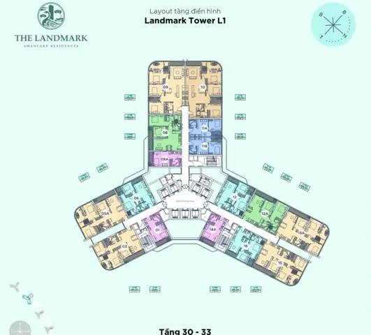 Mặt Bằng Chính Thức Của Siêu Phẩm The Landmark Onsen