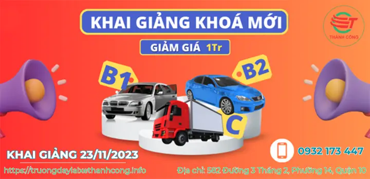 Khai Giảng Khóa Học Lái Xe Tại Số 8 Nguyễn Ảnh Thủ - Quận 12