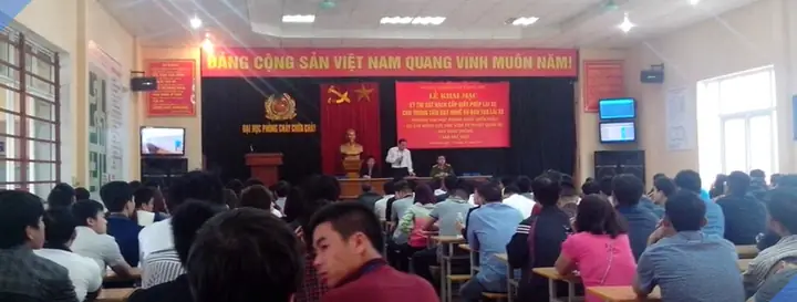 Giới Thiệu Khóa Học Thi Bằng Lái Xe Ô Tô Hạng B, C1 Tại Trường Đại Học Pccc Bộ Công An