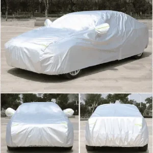 Bạt Phủ Ô Tô 3 Lớp Vải Dù Oxford Tráng Bạc