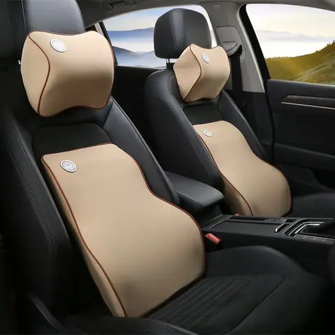 Gối Tựa Đầu Tựa Lưng Ô Tô Chất Liệu Cao Su Non Gối Tựa Đầu Tựa Lưng Ô Tô Chất Liệu Cao Su Non