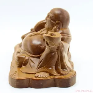 Tượng Di Lặc Gỗ Ngọc Am Thơm Ngát 15*9*9