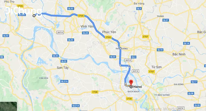 Tuyến Xe Ô Tô Phú Thọ Đồng Hới