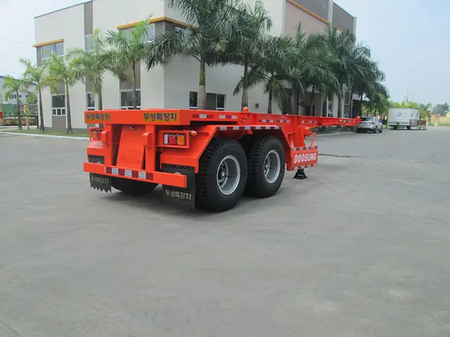 Mooc Xương Doosung 20feet 2 Trục Mooc Xương Doosung 20feet 2 Trục