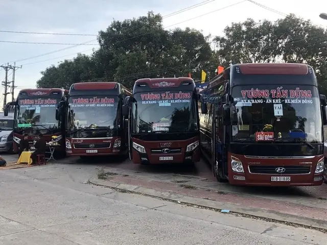 Nhà Xe Vương Tấn Dũng Đà Nẵng Đi Kbang Gia Lai