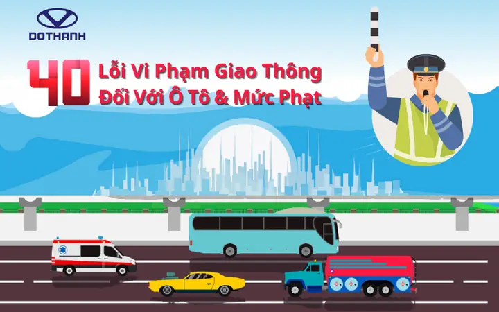 Mức Phạt Các Lỗi Vi Phạm Giao Thông Đối Với Ô Tô 2023