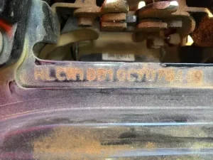 Có Cà Số Khung Số Máy Bị Mờ Được Không?