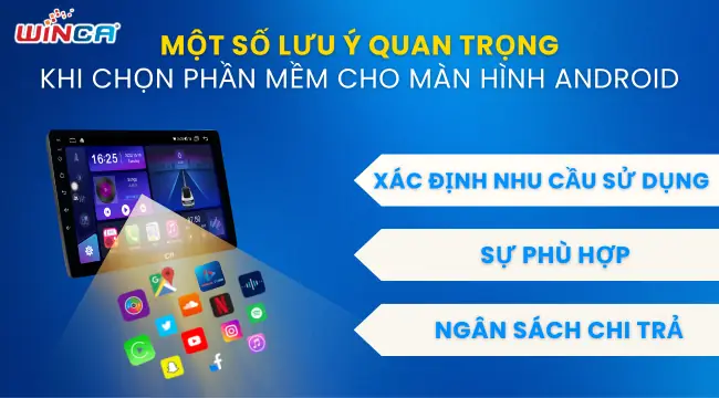 Cách Chọn Phần Mềm Cho Màn Hình Android Ô Tô Phù Hợp