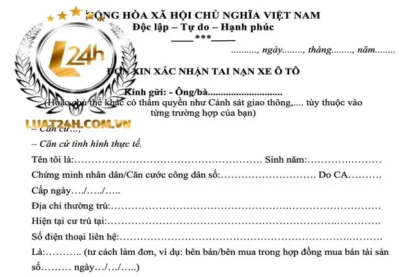 Xác Nhận Gửi Xe Ô Tô: Thủ Tục Và Mẫu Giấy Cần Biết?