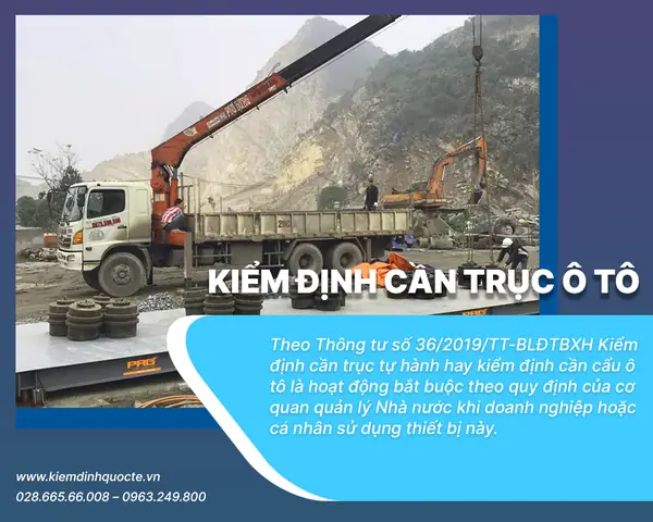 Kiểm Định Cần Trục Ô Tô