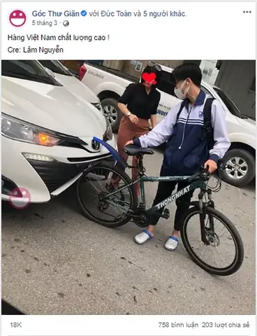 Xe Đạp Đâm Ô Tô