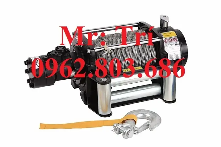 Tời Kéo Thủy Lực 4 Tấn, 6 Tấn, 9 Tấn.