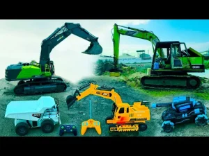 Vì Sao Xe Máy Xúc Múc Cát Ô Tô Lại Hấp Dẫn Trẻ Đến Vậy?