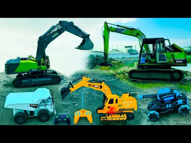 Vì Sao Xe Máy Xúc Múc Cát Ô Tô Lại Hấp Dẫn Trẻ Đến Vậy?