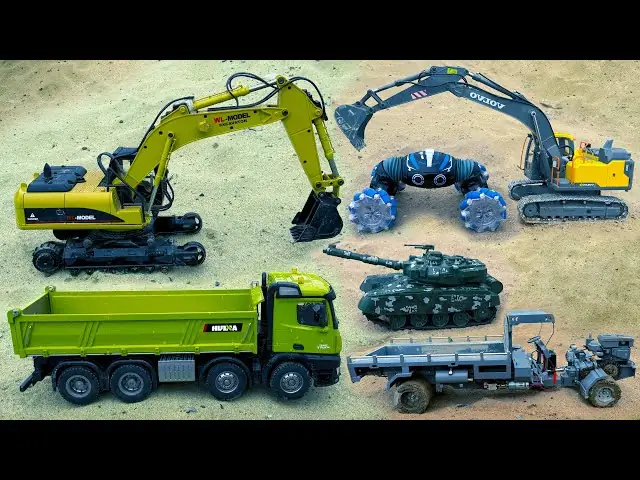 Vì Sao Xe Máy Xúc Múc Cát Ô Tô Lại Hấp Dẫn Trẻ Đến Vậy?