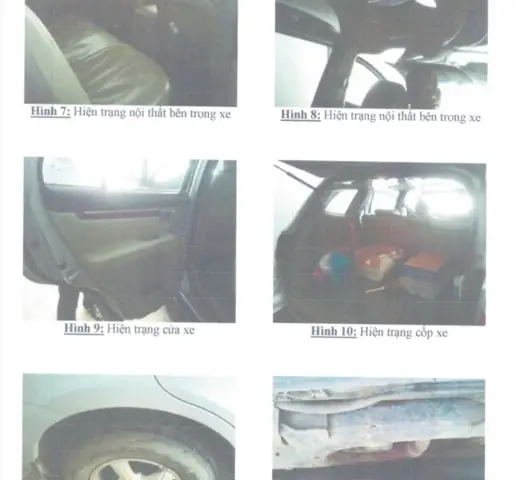 Thanh Lý Xe Ô Tô Hyundai Santafe, 07 Chỗ Ngồi, Biển Kiểm Số 92e-3277, Màu Sơn: Bạc; Năm Sản Xuất/sử Dụng: 2008; Số Khung/số Máy: Kmhsh81dp8u385723/g6ea8a158370.