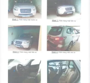 Thanh Lý Xe Ô Tô Hyundai Santafe, 07 Chỗ Ngồi, Biển Kiểm Số 92e-3277, Màu Sơn: Bạc; Năm Sản Xuất/sử Dụng: 2008; Số Khung/số Máy: Kmhsh81dp8u385723/g6ea8a158370.