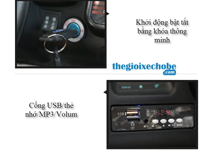 Kiểu Dáng Xe Ô Tô Điện Trẻ Em Dk-f150