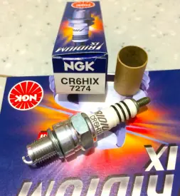 Bugi Ngk Iridium Cr6hix Chân Ngắn Dành Cho Wave, Dream, Axelo...