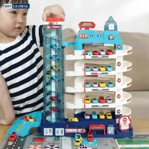 Đồ Chơi Mô Hình Gara Đỗ Xe Ô Tô Cỡ Lớn 5 Tầng Nhiều Chức Năng 3302a