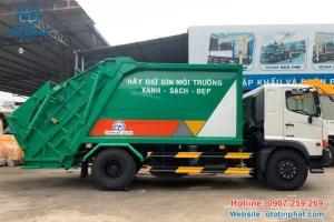 Những Đặc Điểm Nổi Bật Của Xe Ép Rác Hino 14 Khối