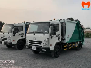 Giới Thiệu Chung Về Xe Ép Rác Hyundai Ex8 9 Khối