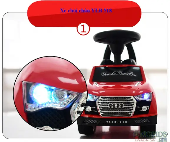 Một Số Thông Số Kỹ Thuật Của Xe Chòi Chân Trẻ Em 1688