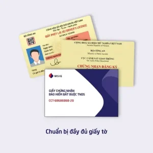 Những Giấy Tờ Cần Chuẩn Bị Khi Tham Gia Giao Thông