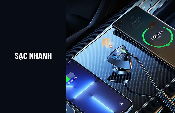 Công Suất Mạnh Mẽ, Sạc Siêu Nhanh