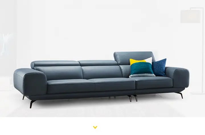 Ghế Sofa Phòng Khách Cris V51 – Tựa Đầu Gật Gù, Thiết Kế Khỏe Khoắn, Da Cao Cấp
