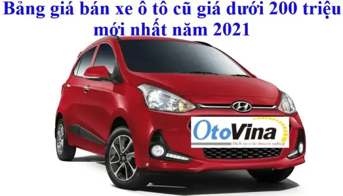 Xe Ô Tô Cũ Dưới 200 Triệu Tại Hải Phòng Có Gì Đáng Mua?