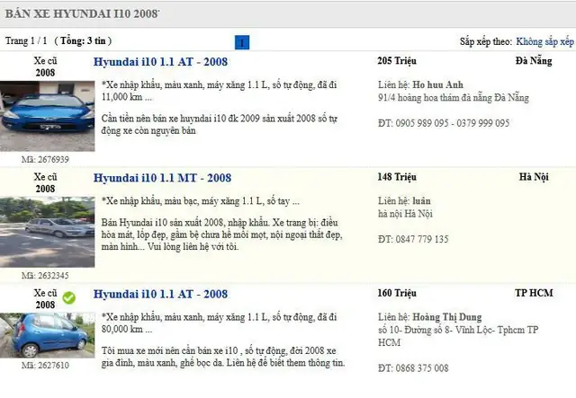 Ô Tô Hyundai Siêu Rẻ Dưới 200 Triệu, 4 Mẫu Xe Cũ Ăn Khách Ở Việt Nam - Ảnh 3.