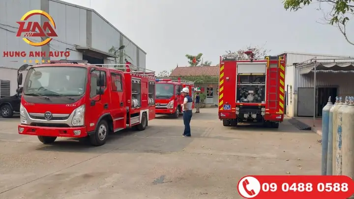 Thông Tin Chung Về Mẫu Xe Foton Ollin S720 Chữa Cháy