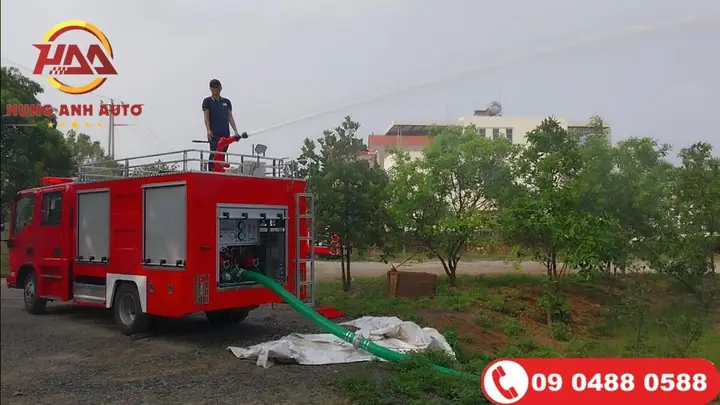 Thông Tin Chung Về Mẫu Xe Foton Ollin S720 Chữa Cháy