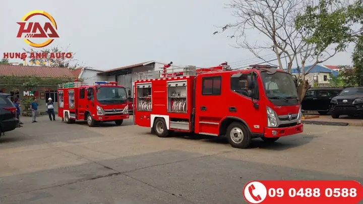 Thông Tin Chung Về Mẫu Xe Foton Ollin S720 Chữa Cháy