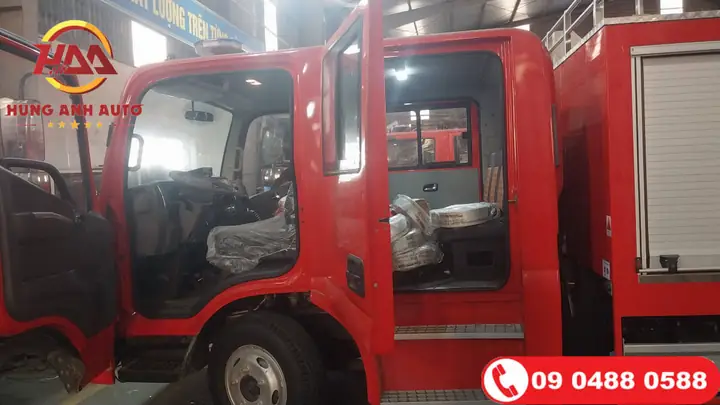 Bảng Báo Giá Xe Chữa Cháy Thaco Foton Ollin S720 Cabin Kép