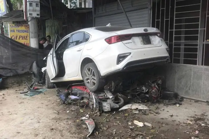 Hiện Trường Vụ Tai Nạn