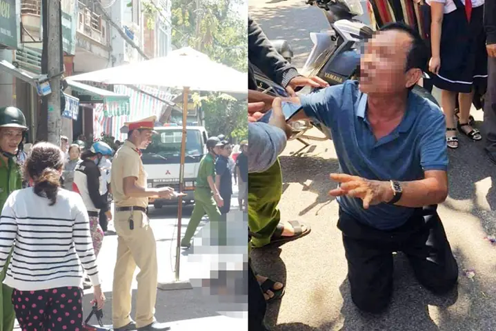 Xe Ô Tô Đâm Vào Đám Ma Tại Quy Nhơn