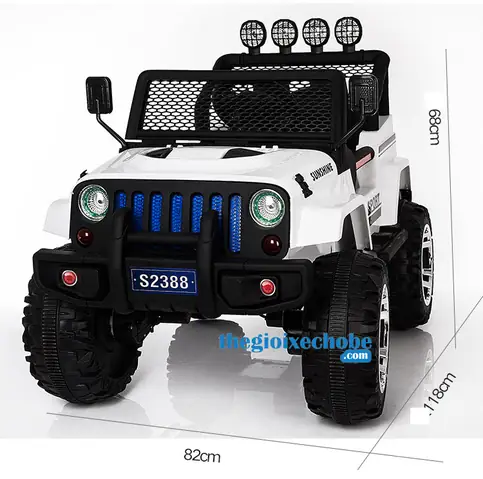 Một Số Đặc Điểm Nổi Bật Của Dòng Xe Ô Tô Điện Trẻ Em S2388