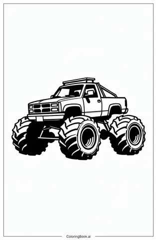 Sức Hút Của Chủ Đề Xe Ô Tô Địa Hình Núi Trong Tranh Tô Màu