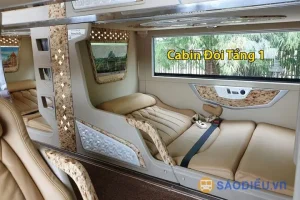 Xe Giường Cabin Vip, Cabin Đôi Đi Lào Cai