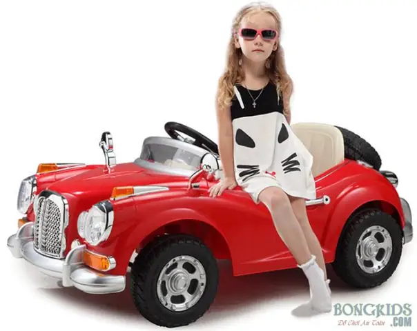 Xe Ô Tô Điện Trẻ Em Je 128 Màu Đỏ