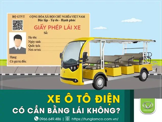 Xe Ô Tô Điện Có Cần Bằng Lái Không