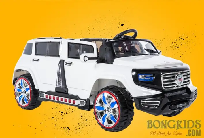 Xe Ô Tô Điện Trẻ Em Sx-1528 Màu Trắng