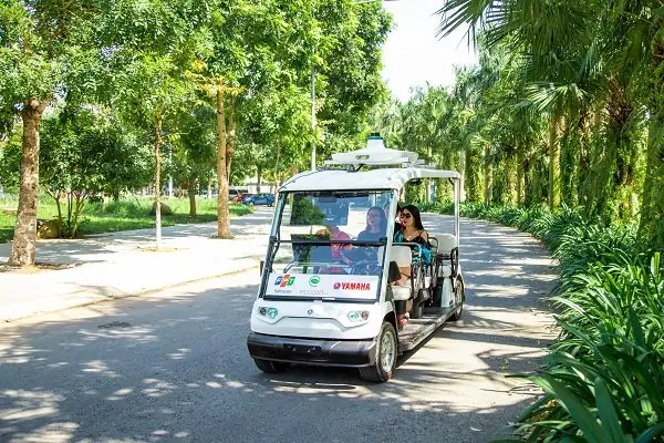 Xe Ô Tô Điện Không Người Lái Sẽ Chạy Tại Ecopark Xe Ô Tô Điện Không Người Lái Sẽ Chạy Tại Ecopark