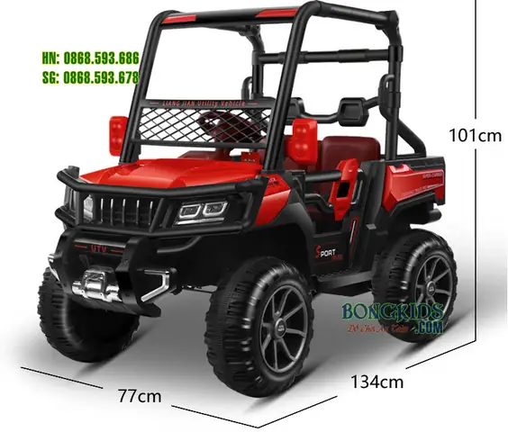 Xe Hơi Điện Cho Bé Jeep Kp-6688 Có Kích Thước Xe Rất Lớn