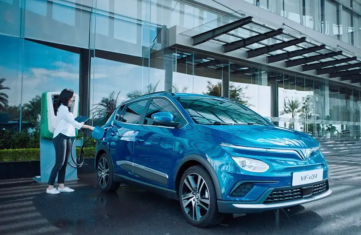 Chính Thức Ra Mắt Ôtô Điện Đầu Tiên Của Việt Nam Vinfast Vf E34 -0
