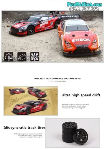 Xe Ô Tô Điều Khiển Từ Xa Drift 8004 Chính Hãng